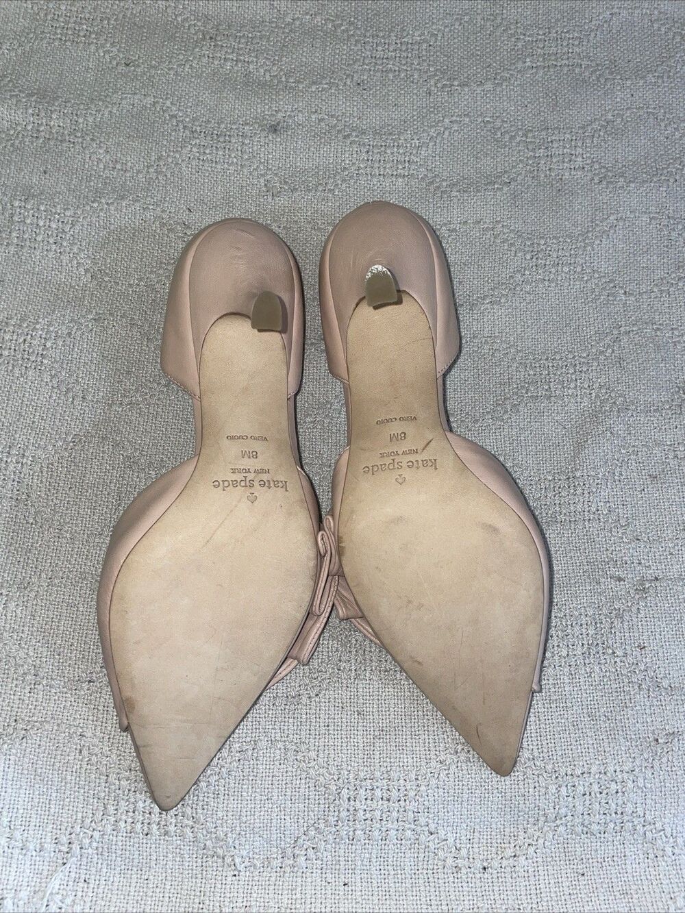 Kate Spade Women’s Dressy Pumps Size 8 Pink Leather Going Out Party Fun - Picture 6 of 12